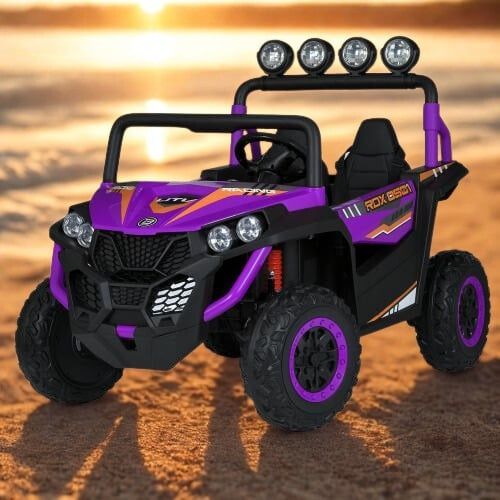 Дитячий електромобіль BAGGY Racing ROX  (24V) двомісний