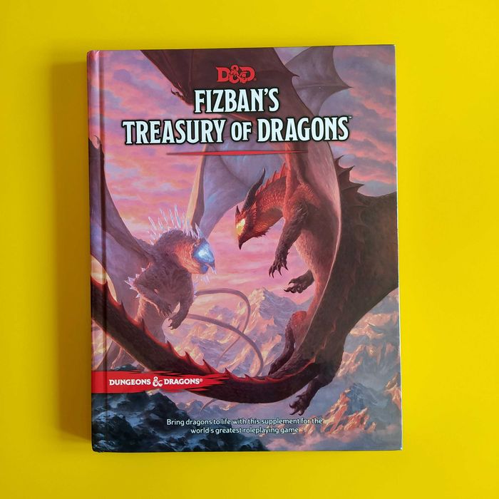 Livro Dungeons & Dragons Fizban's Treasury of Dragons