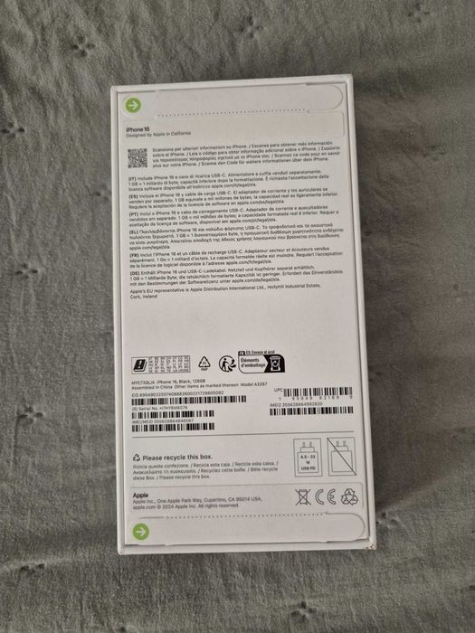 Iphone 16 128gb selado