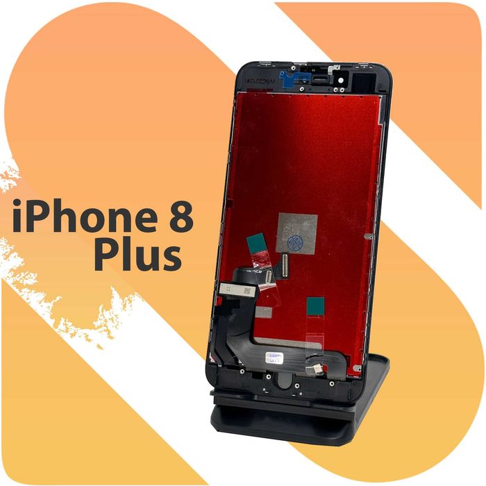 ˃˃Дисплей Apple iPhone 8 Plus + рамка Black Купити Айфон Модуль ОПТ