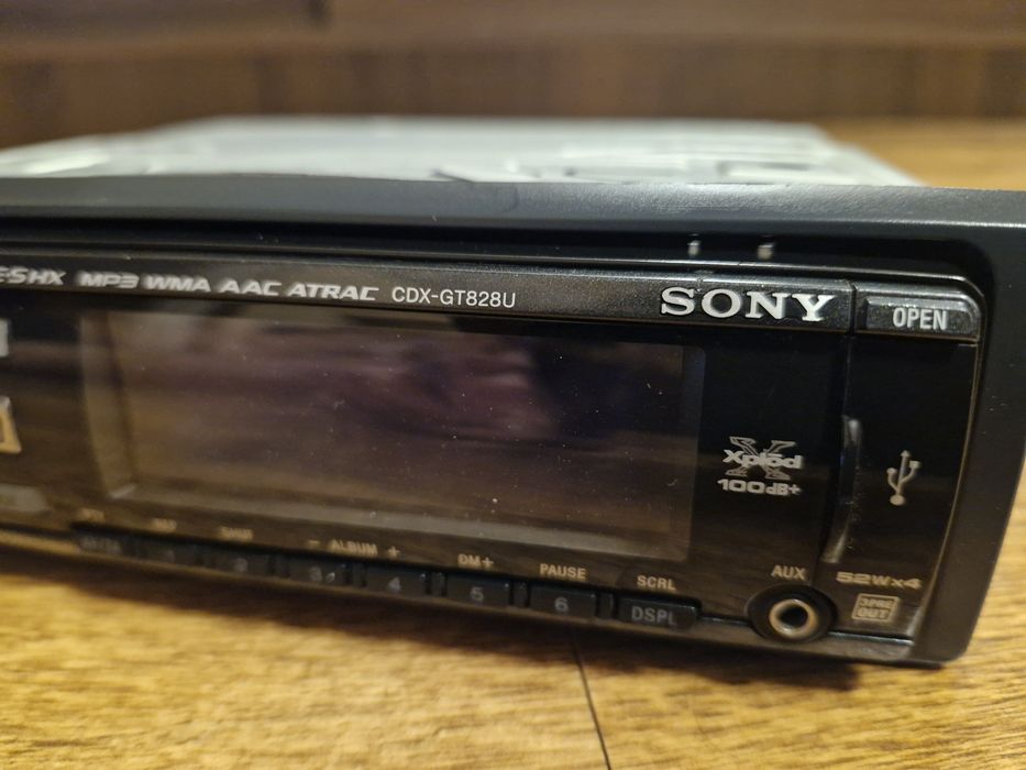 Radio samochodowe sony CDX-GT828U