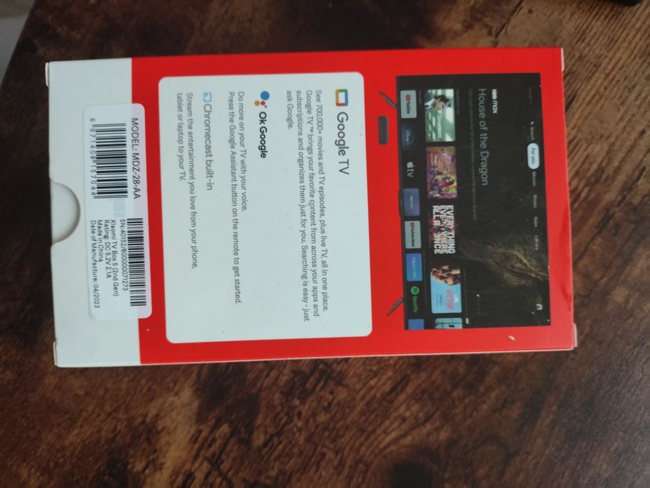 Xiaomi TV Box S (4K Ultra-HD)