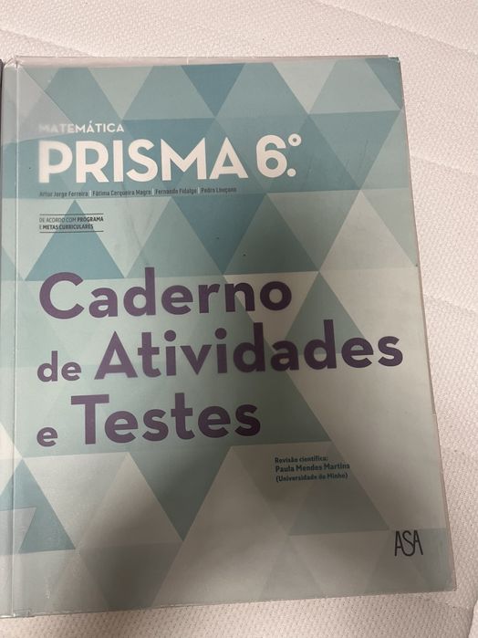 Caderno de Actvidades do 6.º ano ensino badico
