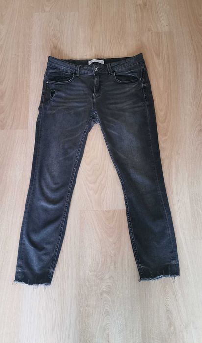 Jeansy spodnie Zara damskie rozciągliwe