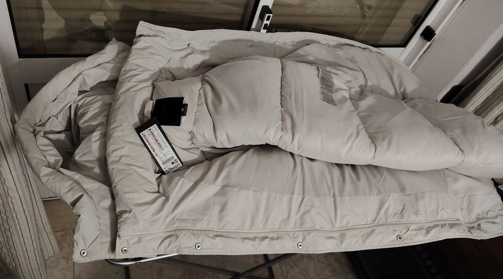 Casaco feminino frio e neve comprido novo