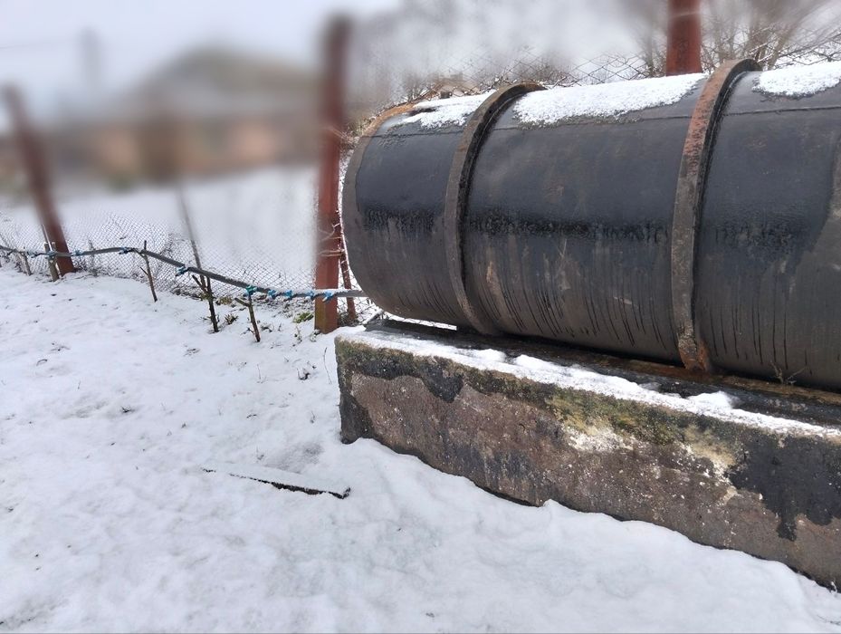 Бочка для краплинного поливу 300 л + труба з краниками 30 м