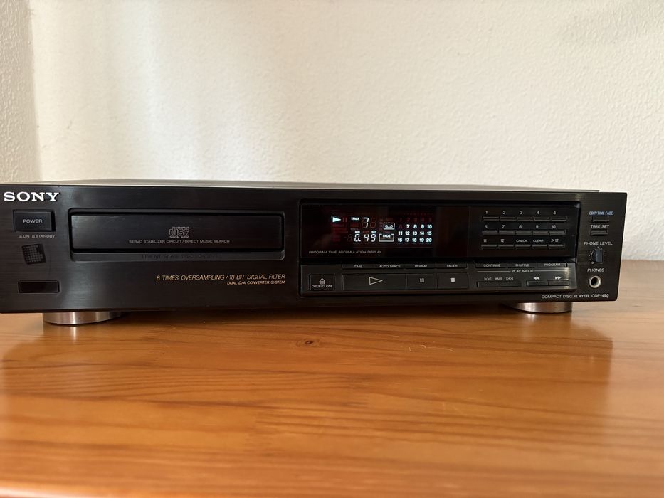 Leitor CD Sony CDP-490
