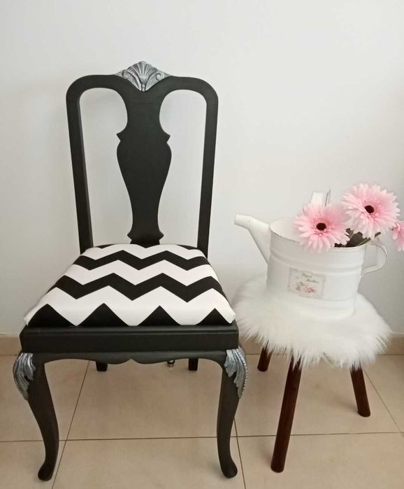 Cadeiras queen anne restauradas