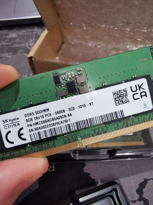 Оперативна память DDR5 2*8GB 5600MHz