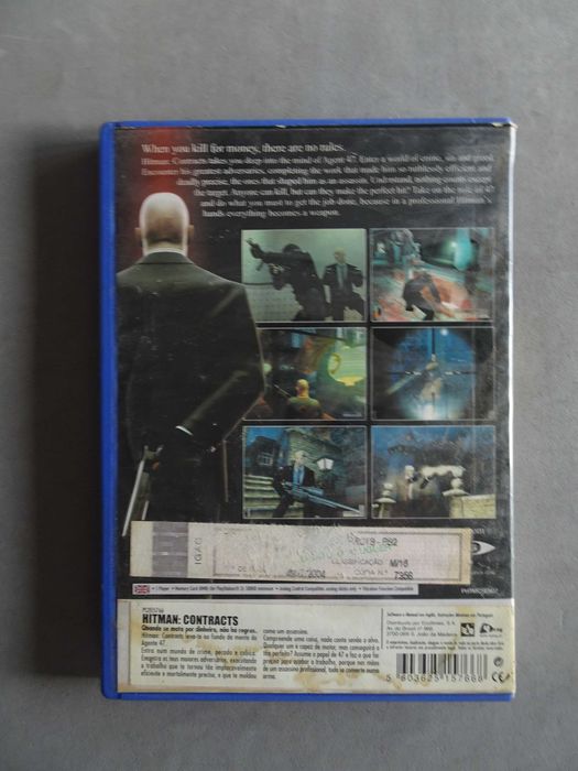 Jogo Playstation 2 PS2 - Hitman Contracts