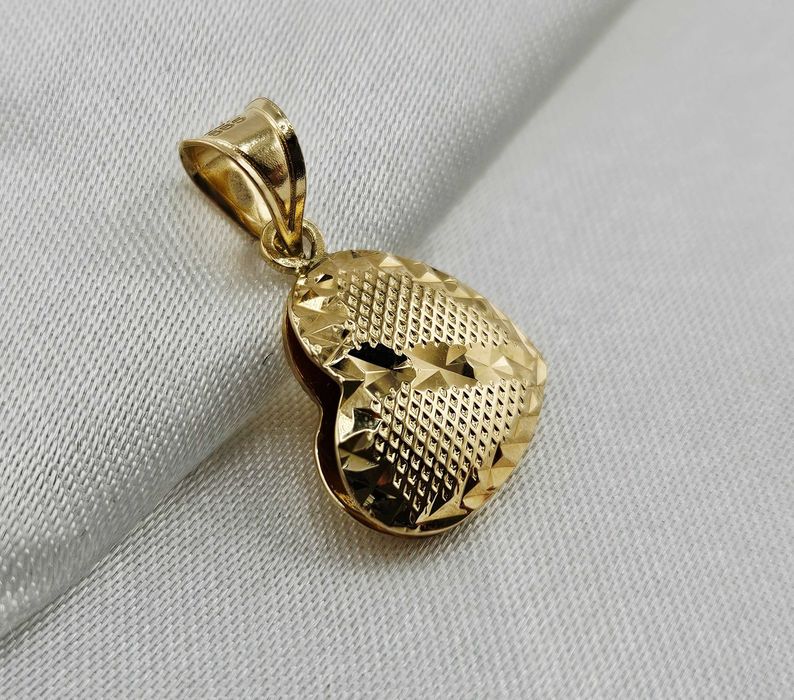 Złota zawieszka SERDUSZKO 1,17g PR.585 14K dł. 1,8cm