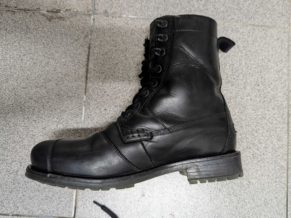Revit Portland 41 - Botas de Moto em Pele
