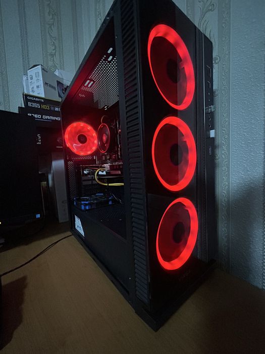 SOYO B450M RYZEN 2600 RX580 8GB 16GB DDR4 (опис)