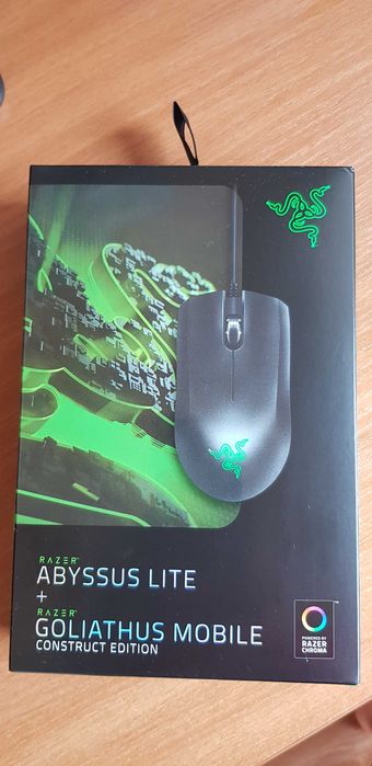 Миша Razer Abyssus Lite USB Black/Green