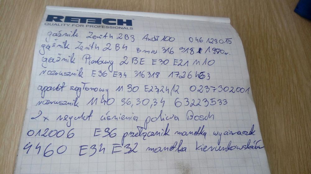 Nowe części bmw 2002 e21 e12 e30 e34 e32 e3 e9 rarytas
