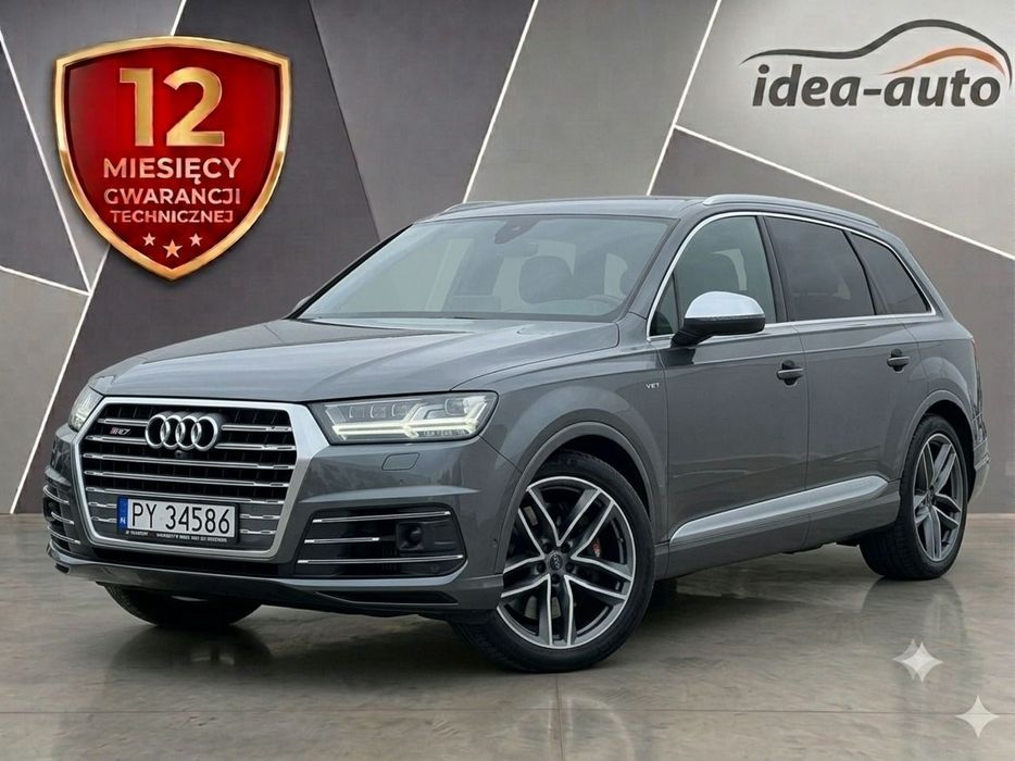 Audi SQ7 *Polski Salon*7-Osobowy*Bezwypadkowy*Roczna Gwarancja Techniczna*