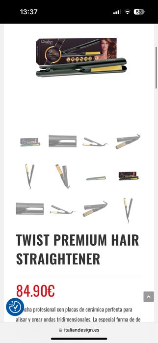 Alisador de Cabelo IDitalian