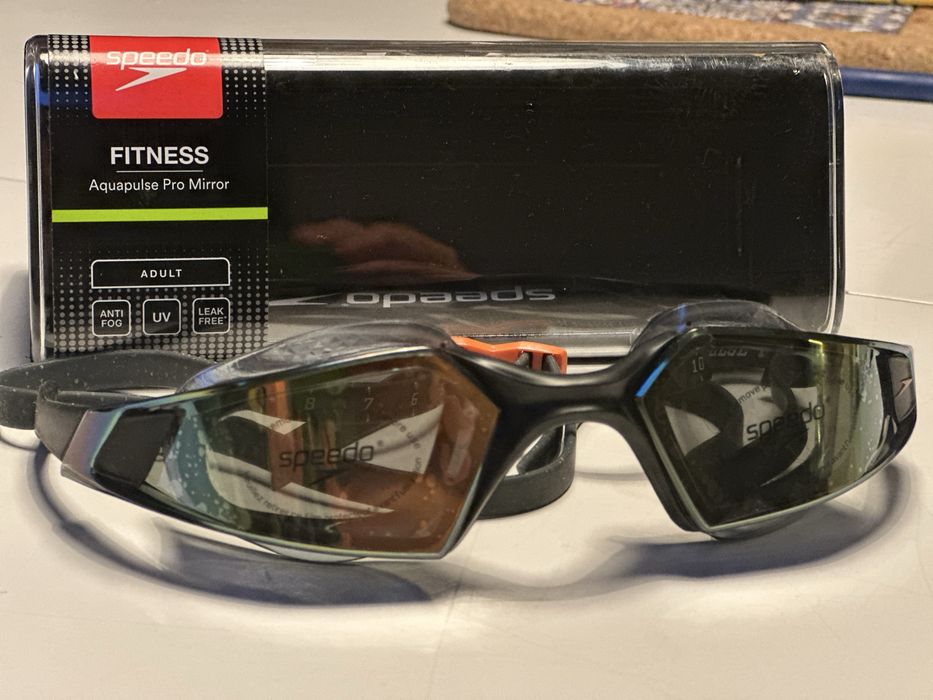 Nowe okularki Speedo Fitness Aquapulse Pro Mirror