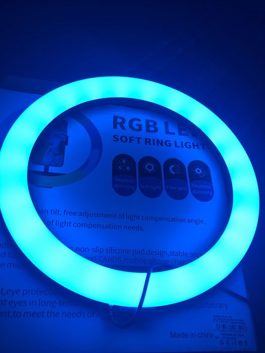 RGB Selfei Ring Light with stand