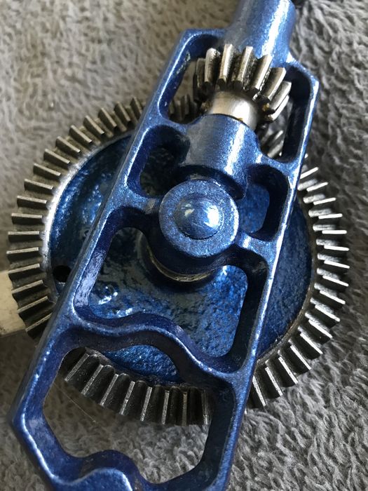Stanley No 805 wiertarka ręczna made in England oryginał po renowacji