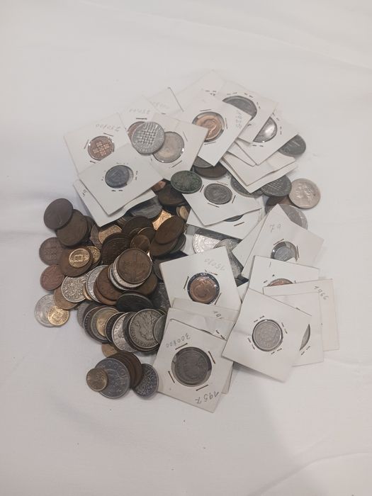 Grande Lote 1,1kg Moedas República Portuguesa