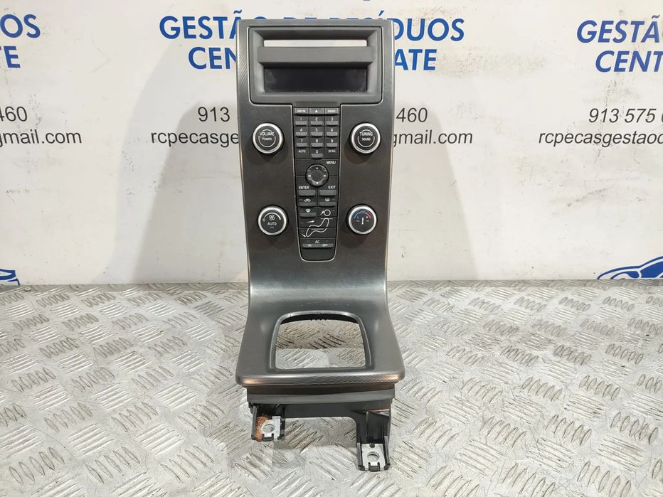 CONSOLA CENTRAL DISPLAY MULTIMEDIA COMANDOS CONTROLO CHAUFFAGE VOLVO