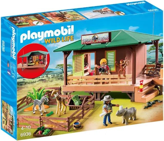 Playmobil hospital veterinario Africa
