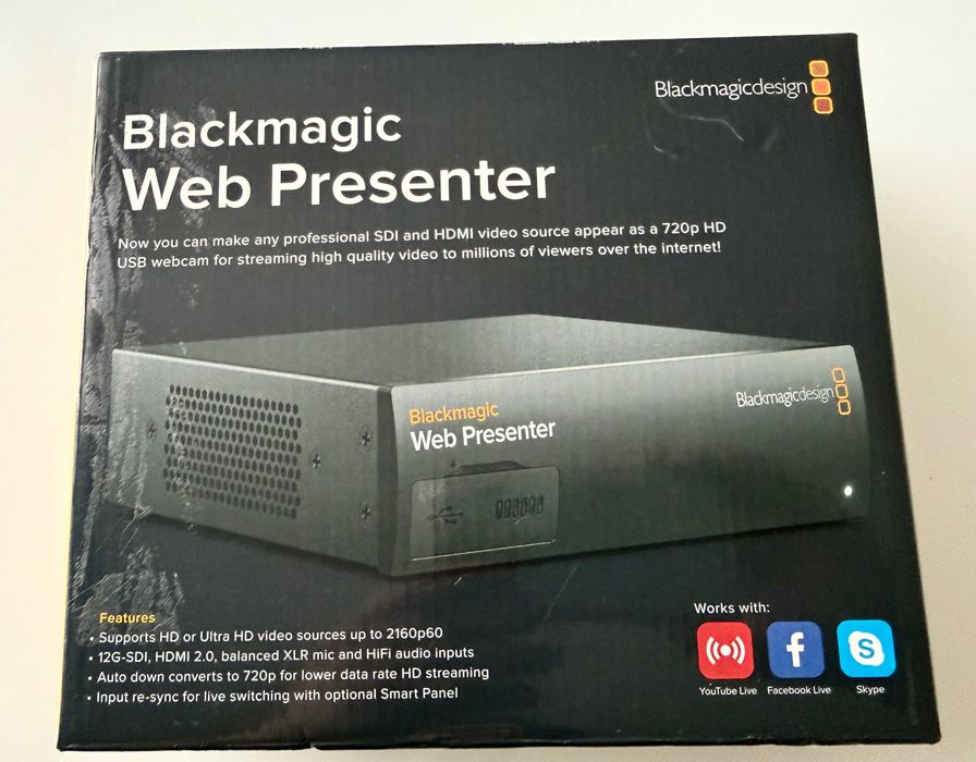 Blackmagic Design Web Presenter BDLKWEBPTR HDMI SDI USB