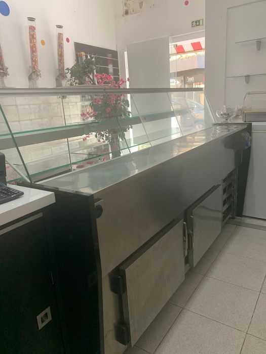 Vitrine quente e frio