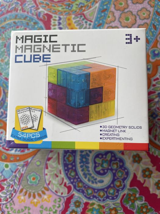 Магнітні будівельні блоки 3D куби для молоді