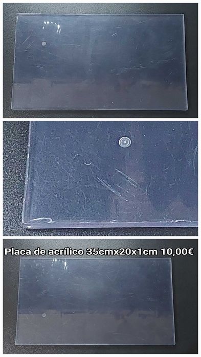 Placas de acrílico