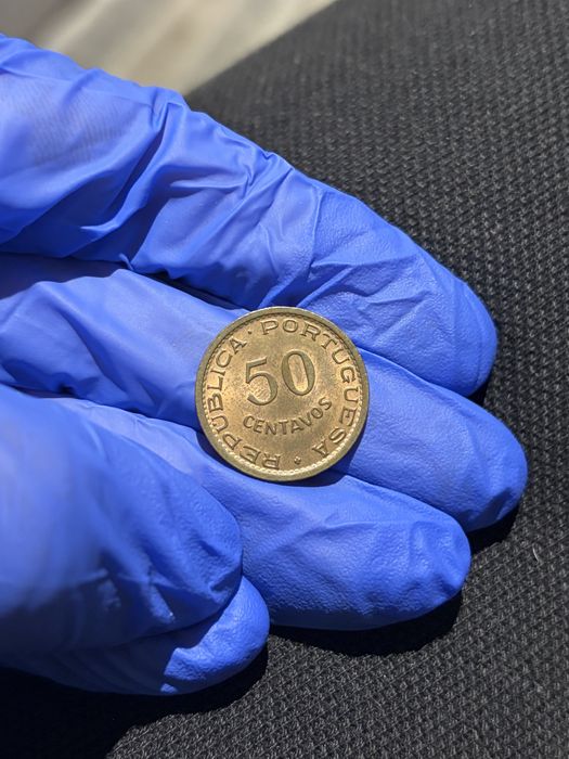 NOVA 50 centavos 1958 Angola