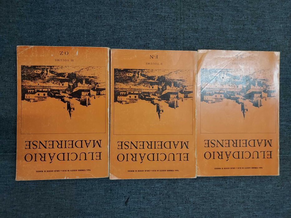 Elucidário Madeirense-3 Volumes-1984