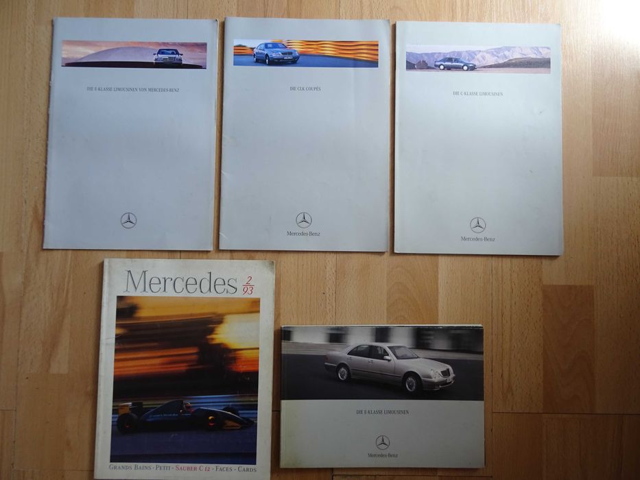 prospekty mercedes zestaw
