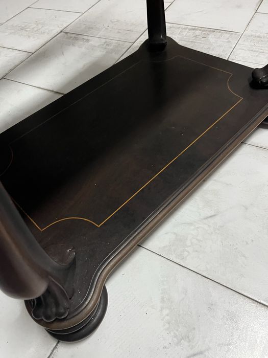 Carrinho de chá e bebidas