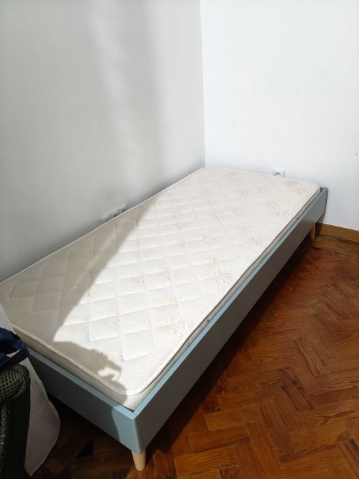 Cama de criança azul - 193*94,5