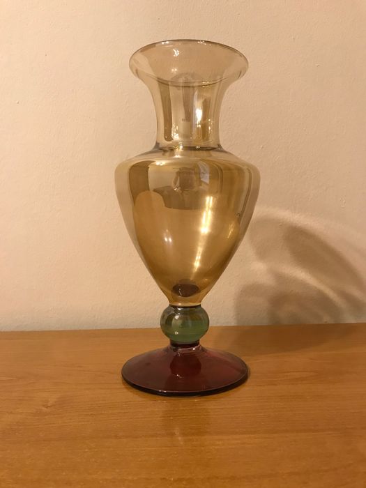 Wazon szklany 3kolorowy Krosno