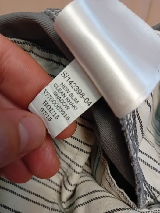 Брюки GAP New Slim Clean Khaki | 32x30 | 100% Хлопок | Оригинал
