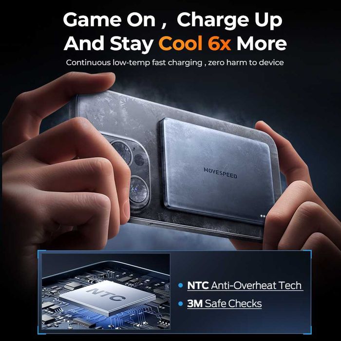5000mAh Power Bank PD20W,Magsafe 15W .(MOVESPEED)