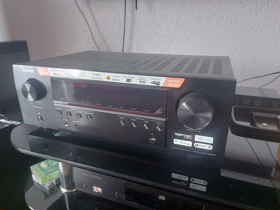 Denon AVR S660H. Kino domowe i stereo amplituner Denon avr s660h