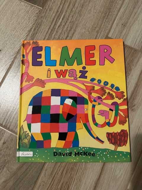 Elmer i wąż - książka