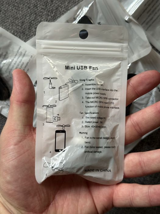 Ventoinha para Smartphone