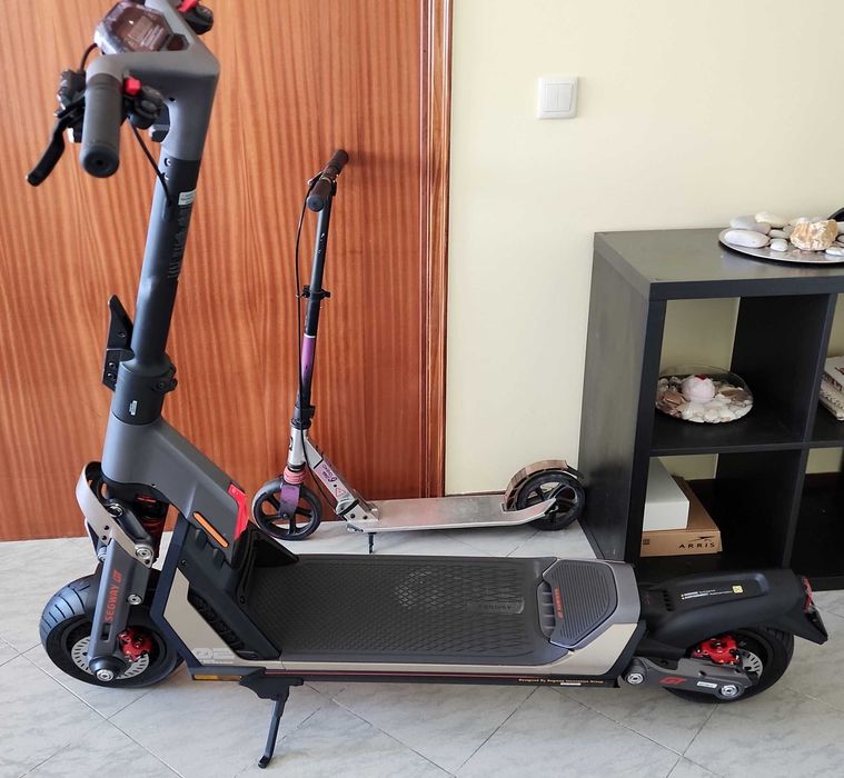 Segway GT2 electric scooter 90 km range and 70 km/h max speed.