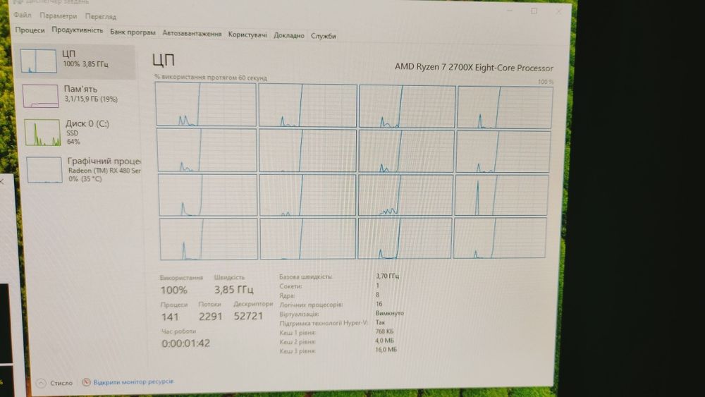 Комплект gigabyte b450 + ryzen 7 2700x
