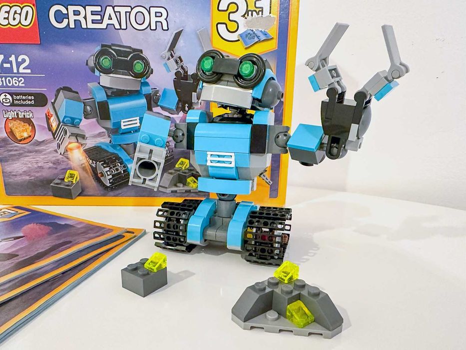 LEGO 31062 Robo Explorer Creator komplet pudełko instrukcja