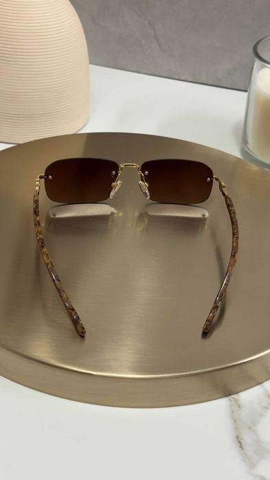 Окуляри Gucci GG1221S 003 Без оправи / Женские очки Гуччи оригинал