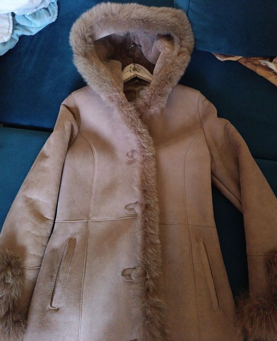 Kożuch naturalny jak nowy