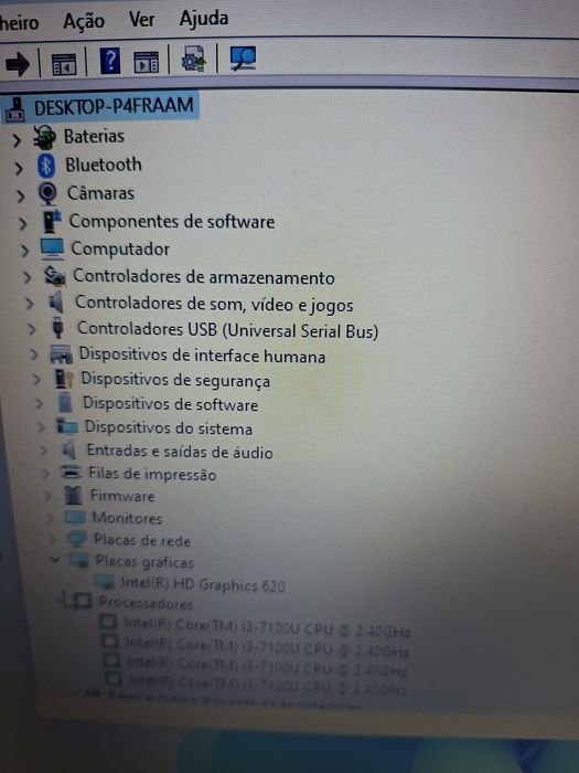 Portátil HP 15 intel i3