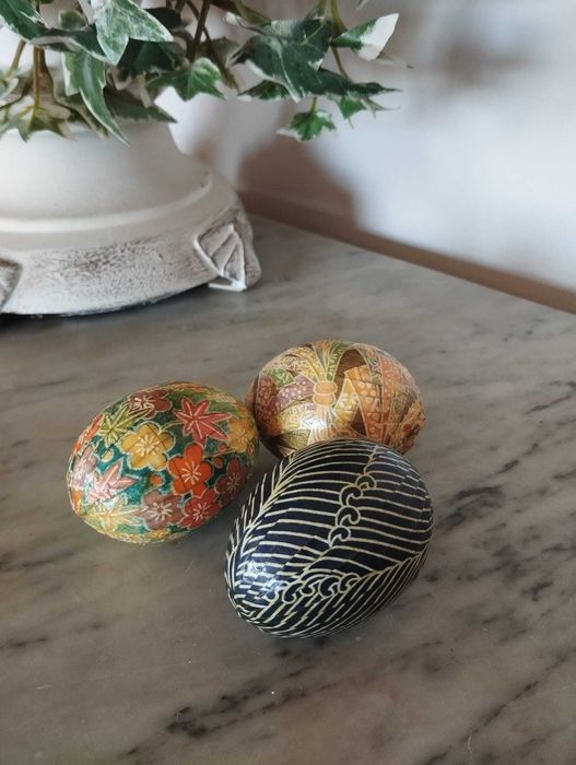 Ovos decorativos (x3)