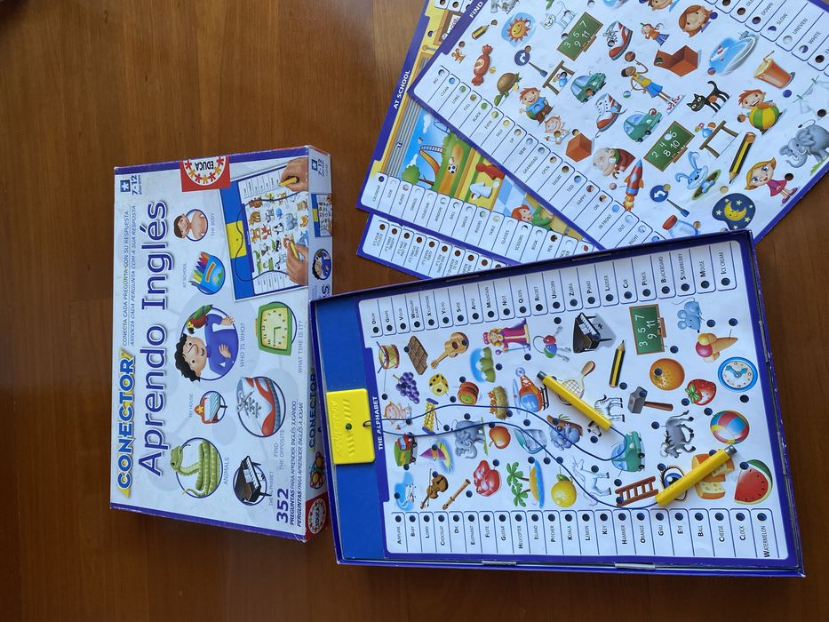 Jogo educativo aprendo inglés conector educa